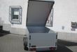 Anhänger Wirtz ALUBOXX Deckelanhänger GTB 750 VT1 211x126x83cm XS 750kg Ansicht Heck offen.JPG