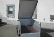 Anhänger Wirtz ALUBOXX Deckelanhänger GTB 750 VT1 211x126x83cm XS 750kg Ansicht Heck geöffnet.JPG