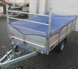 Netz 300 x 160cm mit Rand/Expanderseil 35mm Maschen für Anhänger bis M