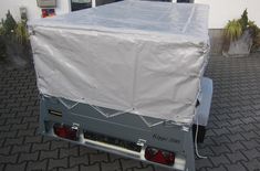 Plane (S) grau 260x128cm für Laubgitter Brenderup 2260