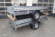 Tieflader 2300 W SB 301x153x40cm 1300kg mit V Deichsel Stahlbordwände, Zurrbügel an Seitenwand,