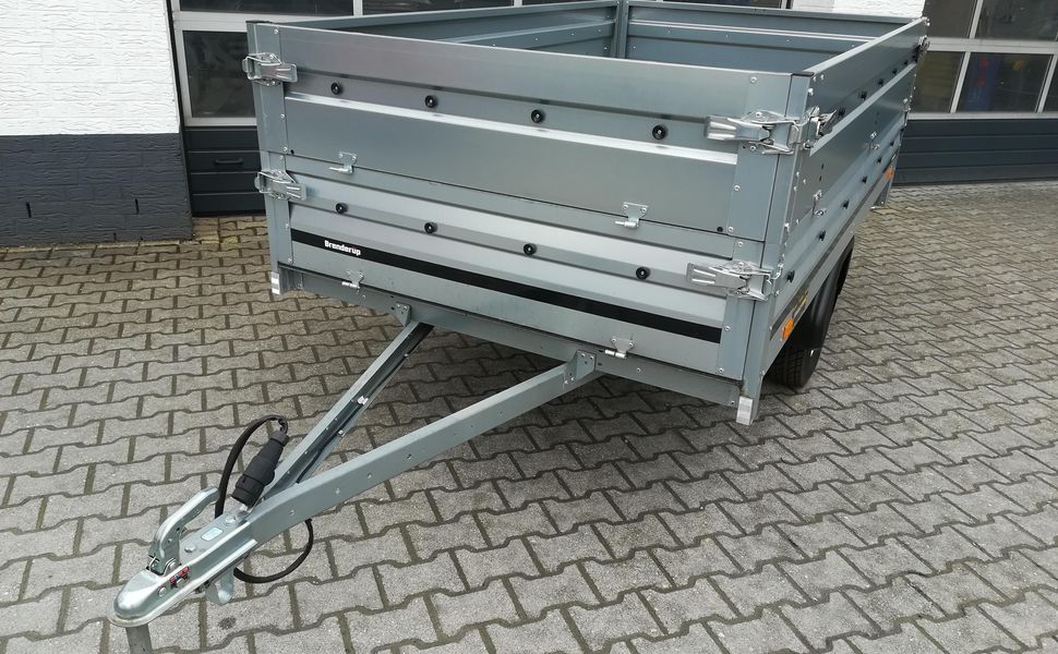 trailershop.de Zubehör Anhänger Bordwandaufsatz Stahl S 35cm 250x142cm mit Verschluß für Brenderup 3251
