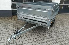 Bordwandaufsatz Stahl (S) +35cm 250x142cm mit Verschluß für Brenderup 3251