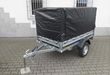trailershop.de Brenderup 1205 S UB 750 Klappdeichsel Anhänger Hocplane 117cm blackline 750kg A