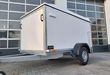 trailershop.de Kofferanhänger Kargo Deckel TFDL 250.00 245x130x140cm 100kmH 1300kg E