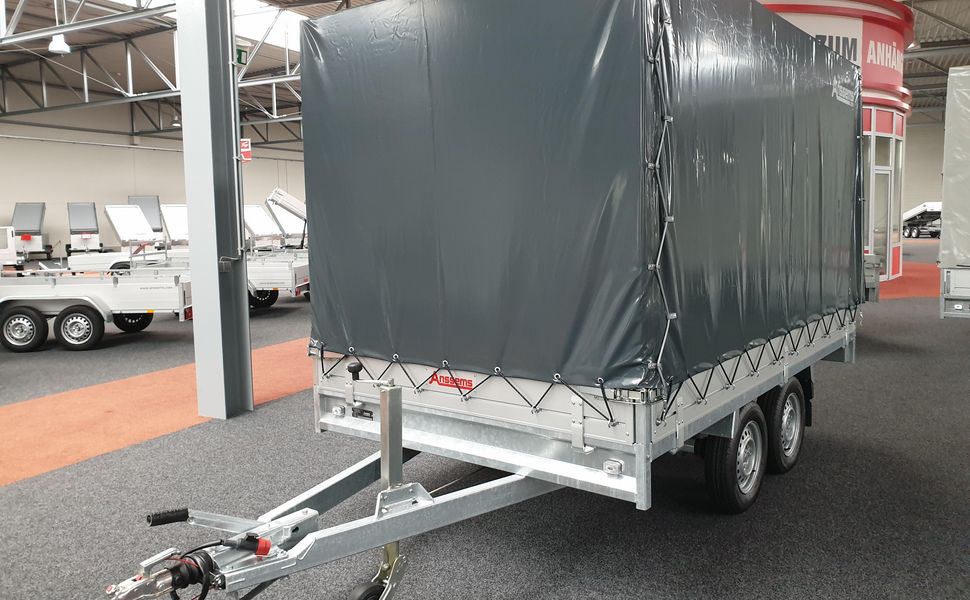 trailershop.de Anssems Hochlader PSX - S 3000 325x178x30cm Aktionsplane (L) 3000kg